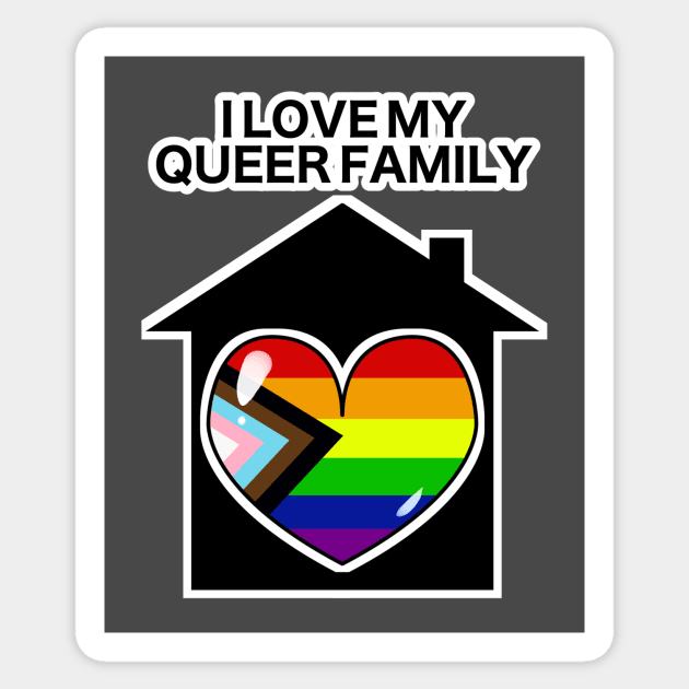 I Love My Queer Family Sticker by jasper